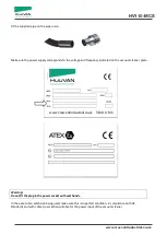 Preview for 19 page of HUUVAN HV110-MCS User And Maintenance Book