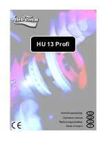 Preview for 1 page of Huvema HU 13 profi Manual