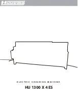 Huvema HU 1300 X 4 ES Operation Manual preview