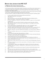 Preview for 9 page of Huvema HU 16 T User Manual