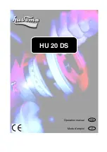 Huvema HU 20 DS Operation Manual preview