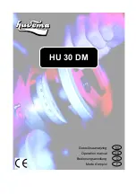 Предварительный просмотр 1 страницы Huvema HU 30 DM Operation Manual