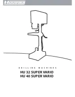 Huvema HU 32 SUPER VARIO User Manual предпросмотр