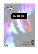 Huvema HU 440 DGH Operation Manual предпросмотр