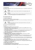 Preview for 22 page of Huvema HU 440 DGH Operation Manual