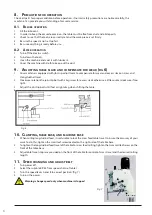 Предварительный просмотр 8 страницы Huvema HU 50 GC-4 TOPLINE Manual