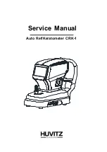 Предварительный просмотр 1 страницы Huvitz CRK-1 Service Manual