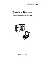 Huvitz HDR-7000 Service Manual предпросмотр