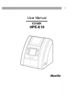 Huvitz HPE-810 User Manual preview