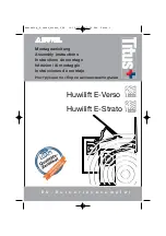 Huwil Huwilift E-Strato Assembly Instructions Manual preview