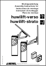 Предварительный просмотр 1 страницы Huwil huwilift-strato Assembly Instructions Manual