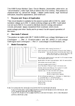 Preview for 2 page of HUYU 100H H8M-100U Installation And Operation Instruction Manual