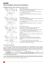 Preview for 16 page of HUYU HUW1 Series Installation And Operation Instruction Manual