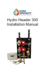 Hvac specialty Hydro Header 300 Installation Manual preview