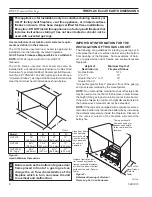 Preview for 8 page of HVFL HVFL18 Installation And Operating Instructions Manual