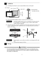 Preview for 8 page of HVS FP3500-T11 Installation Manual