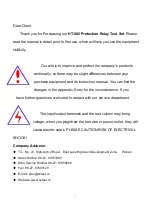 Preview for 1 page of HVTest HT-802 Manual