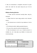 Preview for 12 page of HVTest HTHL-100B Manual