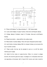 Предварительный просмотр 9 страницы HVTest HTYX-III Manual