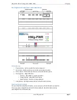 Предварительный просмотр 6 страницы HW Group HWg-PWR Manual