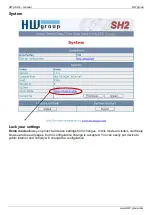 Предварительный просмотр 13 страницы HW Group HWg-SH2 Manual