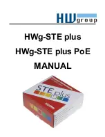 HW Group HWg-STE plus Manual preview