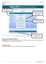Предварительный просмотр 11 страницы HW Group HWg-WLD Manual