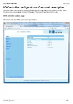 Preview for 16 page of HW Group I/O Controller 2 Manual