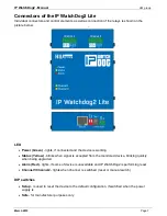 Предварительный просмотр 7 страницы HW Group IP WatchDog2 Lite Manual