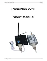 HW Group Poseidon 2250 Short Manual предпросмотр