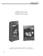 HWAM Carmen gas Installation And User Manual предпросмотр