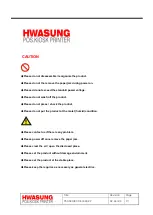 Preview for 2 page of Hwasung 054 Series User Manual