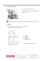 Preview for 12 page of Hwasung 054 Series User Manual