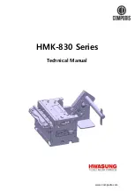 Hwasung COMPODIS HMK-830 Series Technical Manual preview