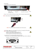 Предварительный просмотр 5 страницы Hwasung HP-283 Technical Manual