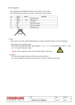 Предварительный просмотр 27 страницы Hwasung HP-283 Technical Manual