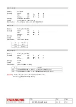 Предварительный просмотр 51 страницы Hwasung HP-283 Technical Manual