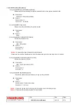Предварительный просмотр 77 страницы Hwasung HP-283 Technical Manual