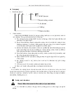 Предварительный просмотр 7 страницы Hwayuan Electric LGK-100GBT Operator'S Manual