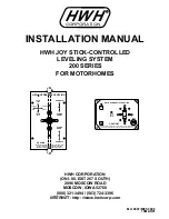 HWH 200 series Installation Manual предпросмотр