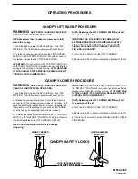 Preview for 10 page of HWH 725 SERIES Operator'S Manual