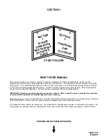 Preview for 2 page of HWH 725 SERIES Service Manual