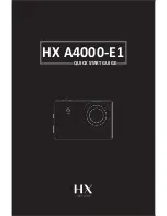 HX A4000-E1 Quick Start Manual preview