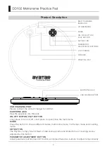 Preview for 3 page of HXW Avatar DD102 User Manual