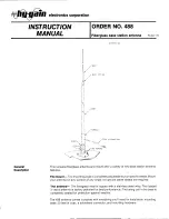 Hy-Gain 488 Instruction Manual preview