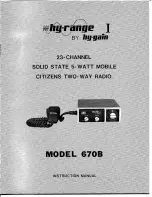 Preview for 1 page of Hy-Gain 670B Hy-Range I Instruction Manual