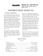 Hy-Gain VB-216SAT Instruction Manual preview