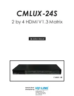 Preview for 1 page of HY-LINE CMLUX-24S Operation Manuals