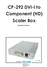 Preview for 1 page of HY-LINE CP-292 Operation Manual