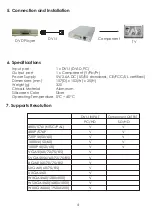 Предварительный просмотр 6 страницы HY-LINE CP-292 Operation Manual